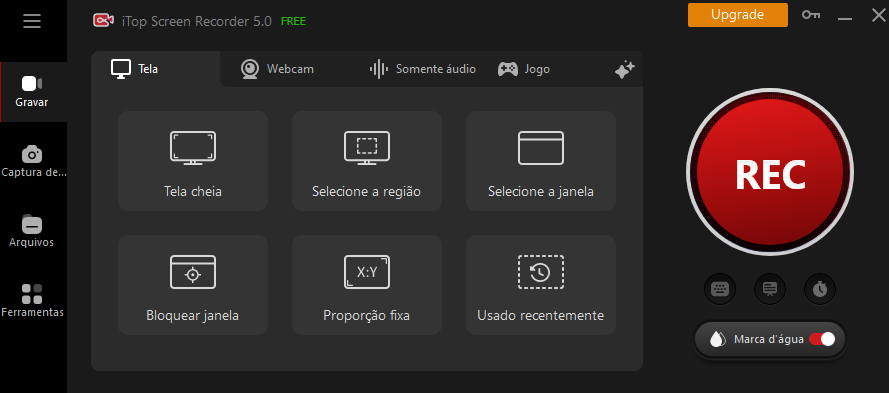 iTop Screen Recorder - Gravar tela e editar vídeo no Windows 3 image 1