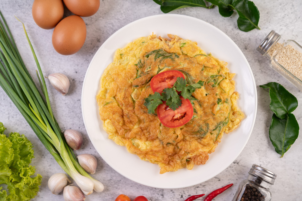Omelete para dieta low carb é uma boa opção? 4 omelete prato
