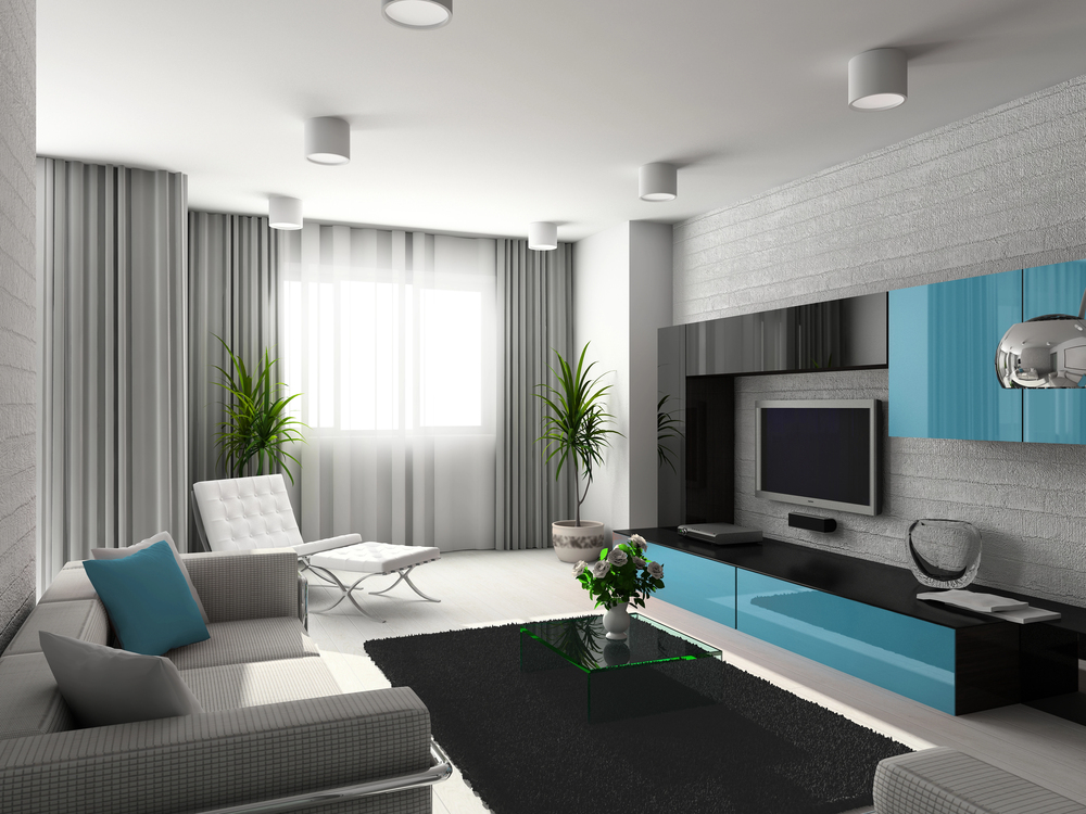 Como fazer a decoração da sala com cortinas? 5 decoracao da sala com cortinas 4
